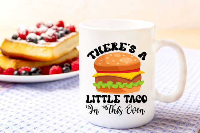 Pregnancy Theres Taco in This Oven PNG Sublimation Rupkotha 