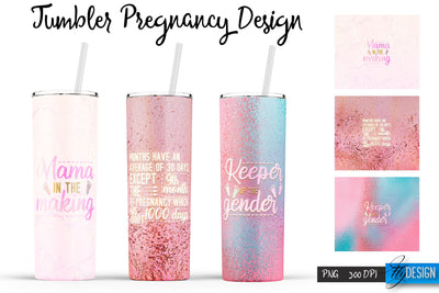 Pregnancy Tumblers | Pregnant Woman Tumbler Sublimation | PNG 20 Oz Tumbler | Sublimation Fly Design 