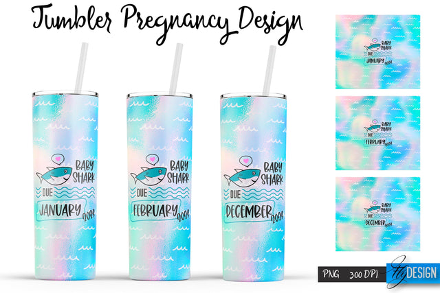 Pregnancy Tumblers | Pregnant Woman Tumbler Sublimation | PNG 20 Oz Tumbler | Sublimation Fly Design 