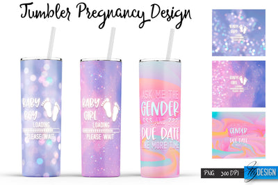 Pregnancy Tumblers | Pregnant Woman Tumbler Sublimation | PNG 20 Oz Tumbler | Sublimation Fly Design 
