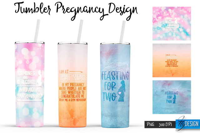 Pregnancy Tumblers | Pregnant Woman Tumbler Sublimation | PNG 20 Oz Tumbler | Sublimation Fly Design 