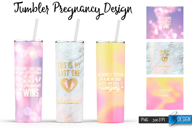 Pregnancy Tumblers | Pregnant Woman Tumbler Sublimation | PNG 20 Oz Tumbler | Sublimation Fly Design 