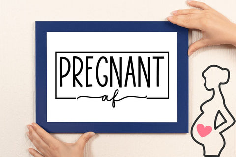 Pregnant af SVG SVG Regulrcrative 