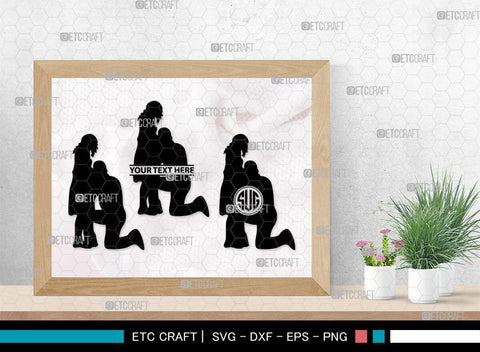 Pregnant Couple Monogram, Pregnant Couple Silhouette, Pregnant Couple SVG, Pregnant Svg, Husband And Wife Svg, SB00396 SVG ETC Craft 