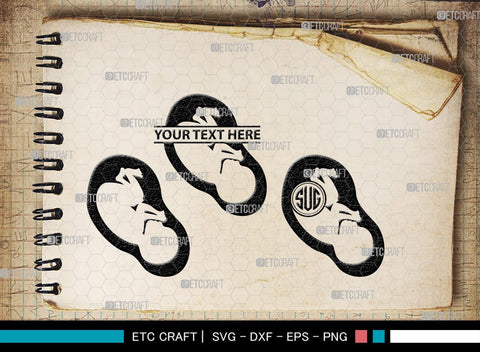 Pregnant Woman Monogram, Pregnant Woman Silhouette, Pregnant Woman SVG, Pregnant Lady Svg, Pregnancy Svg, Pregnant Mom Svg, SB00397 SVG ETC Craft 