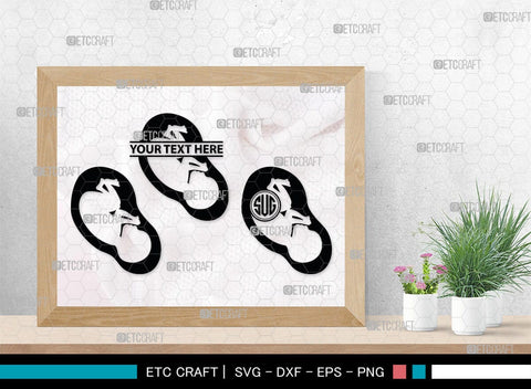 Pregnant Woman Monogram, Pregnant Woman Silhouette, Pregnant Woman SVG, Pregnant Lady Svg, Pregnancy Svg, Pregnant Mom Svg, SB00397 SVG ETC Craft 