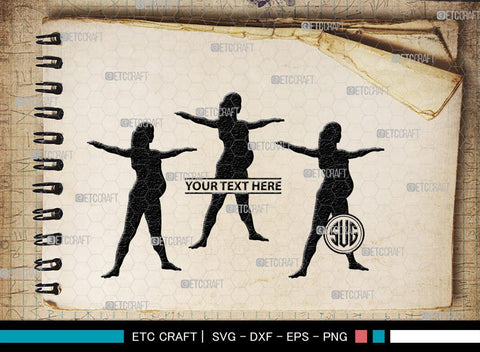 Pregnant Woman Monogram, Pregnant Woman Silhouette, Pregnant Woman SVG, Pregnant Lady Svg, Pregnancy Svg, Pregnant Mom Svg, SB00397 SVG ETC Craft 