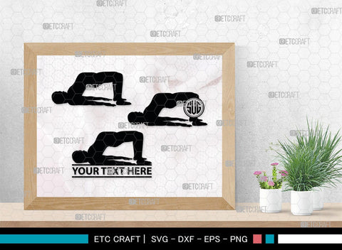 Pregnant Woman Monogram, Pregnant Woman Silhouette, Pregnant Woman SVG, Pregnant Lady Svg, Pregnancy Svg, Pregnant Mom Svg, SB00397 SVG ETC Craft 