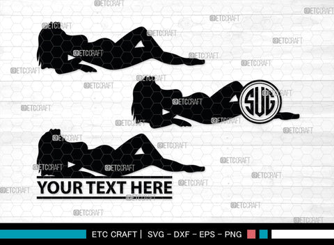 Pregnant Woman Monogram, Pregnant Woman Silhouette, Pregnant Woman SVG, Pregnant Lady Svg, Pregnancy Svg, Pregnant Mom Svg, SB00397 SVG ETC Craft 