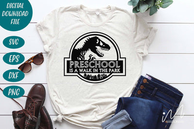 Preschool is a walk in the park svg, Preschool svg, Preschool t shirt, first day of school svg, back to school svg,teacher t shirt svg,teacher day svg, cool teacher t shirt SVG Isabella Machell 