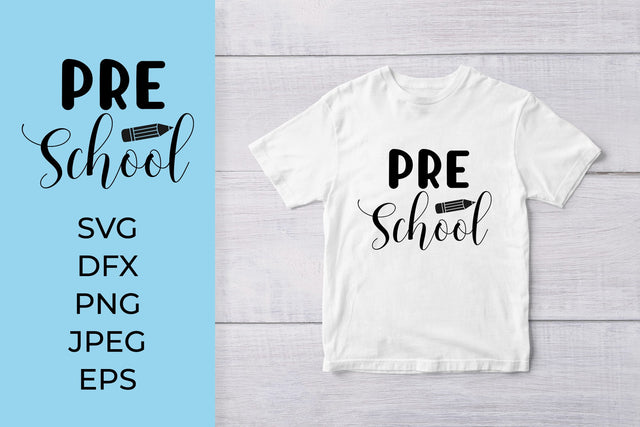 Preschool SVG. 1st Day of School Shirt Design SVG LaBelezoka 