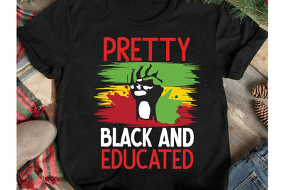 Pretty Black And Educated SVG Design, 1865 Juneteenth SVG Cut File, 1865 Juneteenth SVG Design, 1865 Juneteenth Sublimation Design, Juneteenth Sublimation Design,Black history Month SVG Cut File SVG BlackCatsMedia 