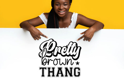 Pretty brown thang SVG SVG DESIGNISTIC 