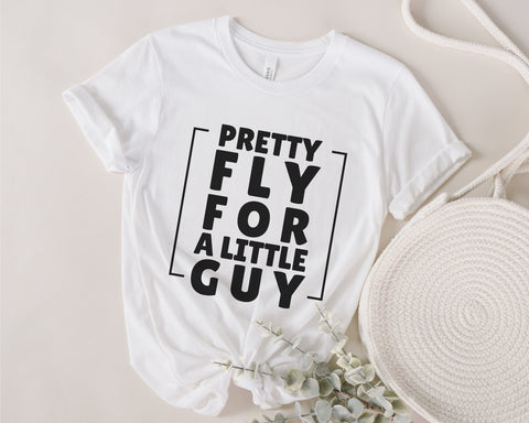 pretty fly for a little guy svg, baby svg, onesie svg, boy cut files , kids svg, Cool Dude Svg, Kid Svg, Svg for Cricut, Svg for Silhouette SVG Fauz 