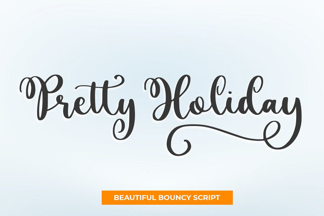Pretty Holiday Font Abo Daniel Studio 