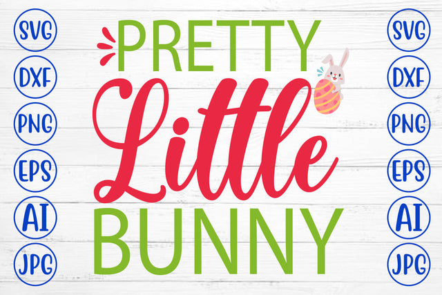 Pretty Little Bunny SVG Cut File SVG Syaman 