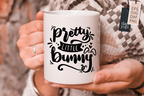 Pretty Little Bunny SVG dapiyupi store 