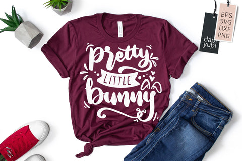 Pretty Little Bunny SVG dapiyupi store 