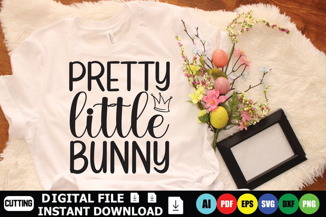 Pretty Little Bunny SVG Shahin alam 