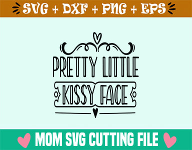 Pretty Little Kissy Face SVG SVG SVG Studio 