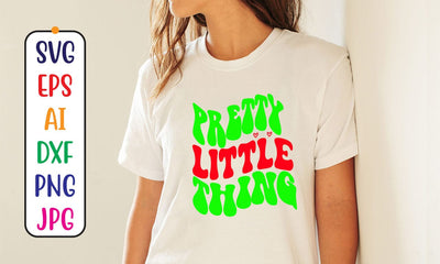 Pretty Little Thing Retro SVG SVG Syaman 