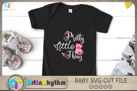 Pretty Little Thing Svg, Baby Girl Svg, Newborn Baby Svg, Baby Svg SVG Artinrhythm shop 