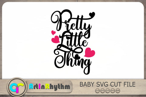 Pretty Little Thing Svg, Baby Girl Svg, Newborn Baby Svg, Baby Svg SVG Artinrhythm shop 