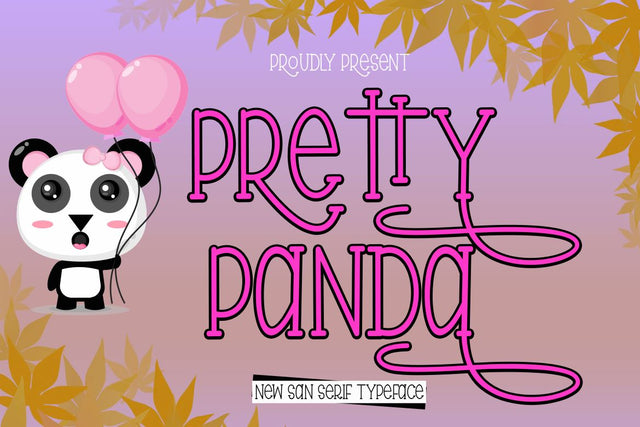 Pretty Panda Font Supersemar Letter 