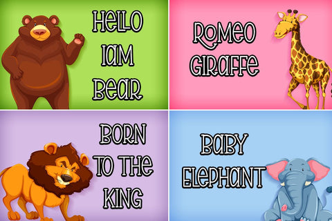 Pretty Panda Font Supersemar Letter 