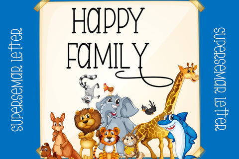 Pretty Panda Font Supersemar Letter 