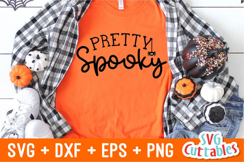 Pretty Spooky | Halloween Svg Cuttables 