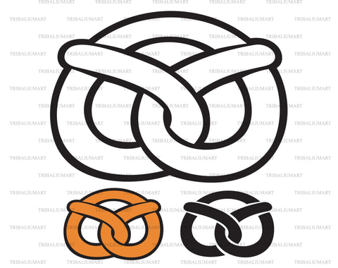 Pretzel SVG TribaliumArtSF 