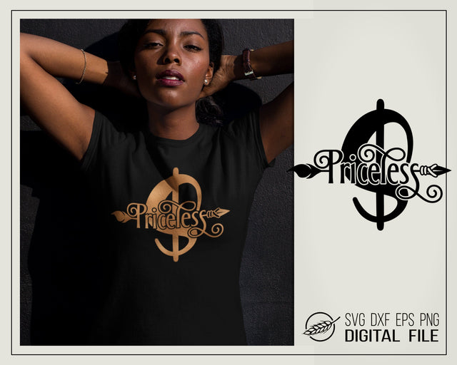 Priceless, SVG cut file SVG Boertiek 