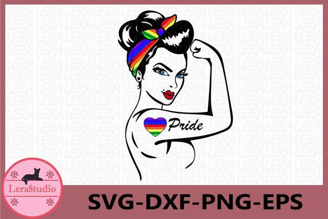 Pride Girl Power SVG SVG Lerastudio 