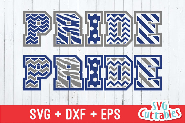 Pride Patterned SVG Svg Cuttables 
