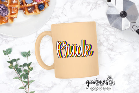 Pride Rainbow SVG SVG Gardenias Art Shop 