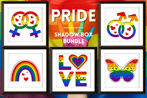 Pride Shadow Box SVG SvgOcean 