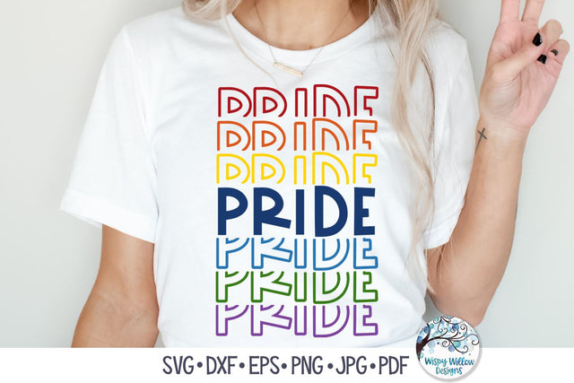 Pride Stacked SVG SVG Wispy Willow Designs 