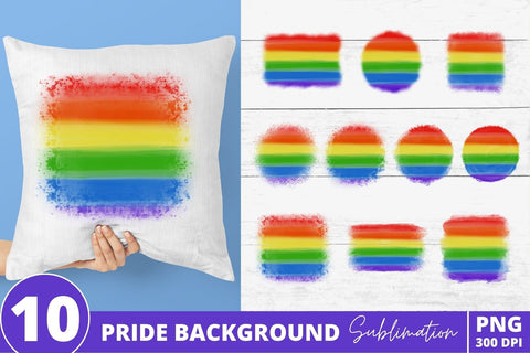 Pride Sublimation Background Sublimation SvgOcean 