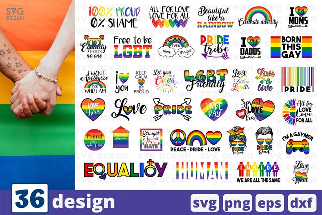 Pride SVG Bundle (2022 EDITION) SVG SvgOcean 