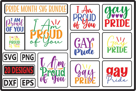 Pride SVG Bundle SVG Shahin alam 