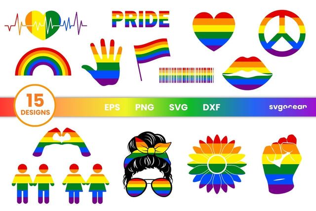 Pride SVG Bundle SVG SvgOcean 