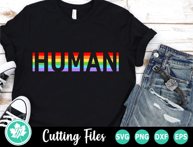 Pride SVG | Gay Pride SVG | Human SVG SVG TrueNorthImagesCA 
