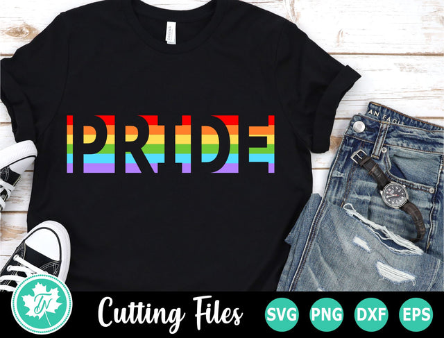 Pride SVG | Gay Pride SVG | Rainbow SVG SVG TrueNorthImagesCA 