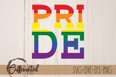 Pride SVG, LGBT Pride SVG SVG Caffeinated SVGs 
