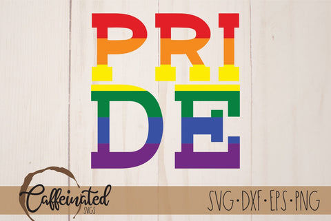 Pride SVG, LGBT Pride SVG SVG Caffeinated SVGs 