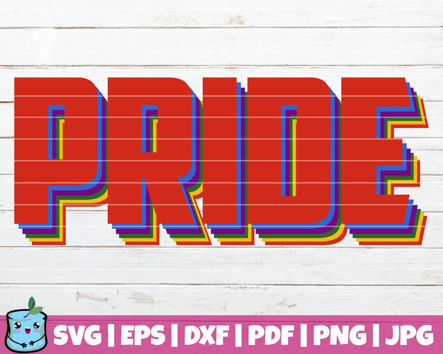 Pride SVG MintyMarshmallows 