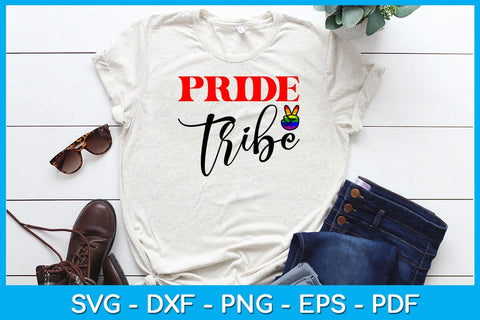 Pride Tribe Pride Month SVG PNG PDF Cut File SVG Creativedesigntee 