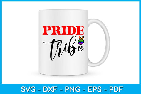 Pride Tribe Pride Month SVG PNG PDF Cut File SVG Creativedesigntee 