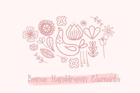 Prim Rose - Lovely Handwritten Font Dm Letter Studio 